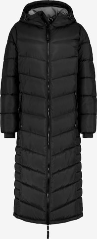 Sublevel Wintermantel in Schwarz: Vorderseite