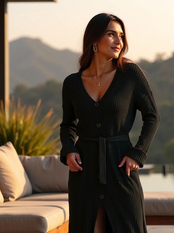 Figl Knit dress 'M1095' in Black
