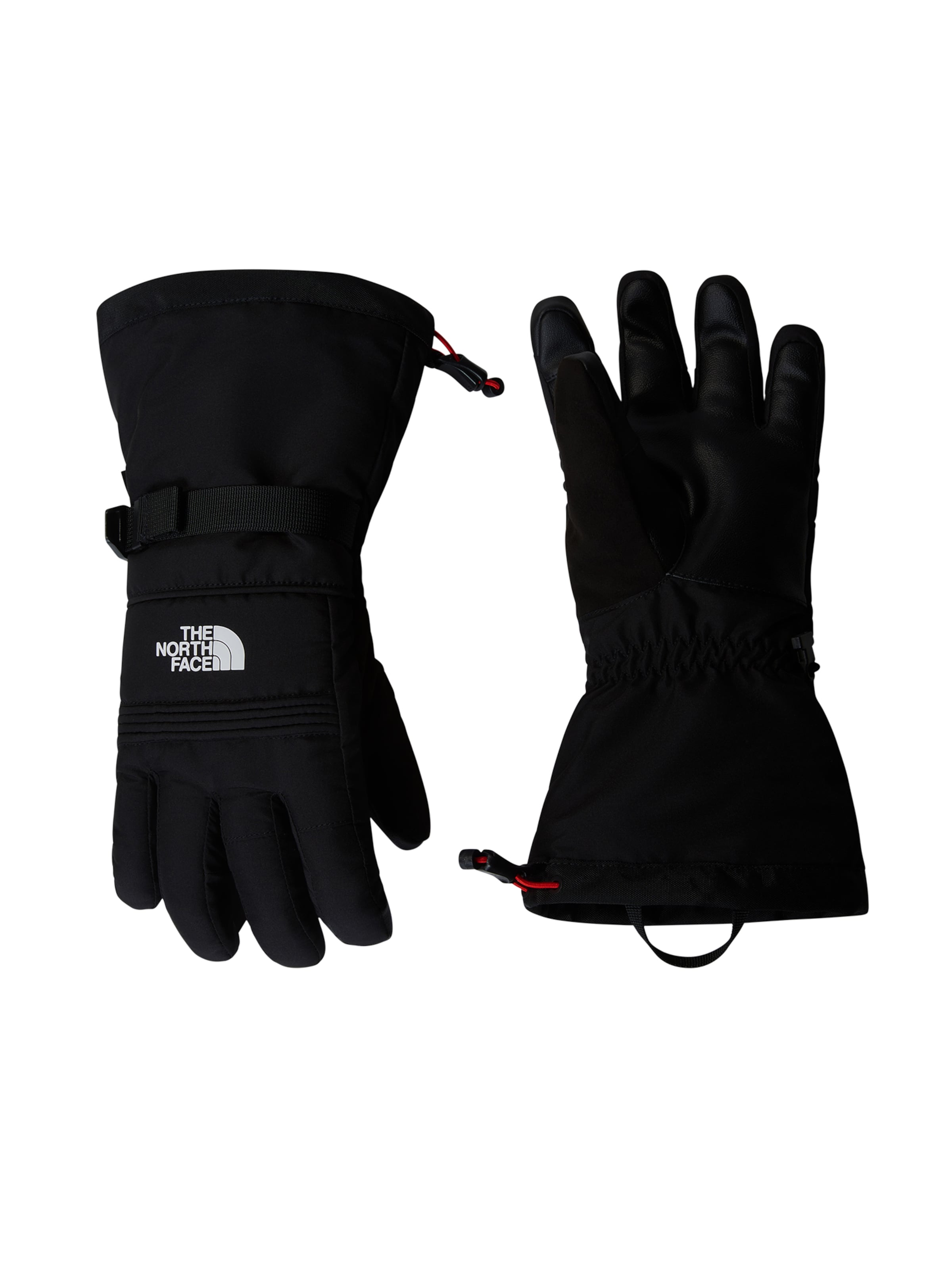 juoda THE NORTH FACE Sportinės pirštinės 'MONTANA': priekis