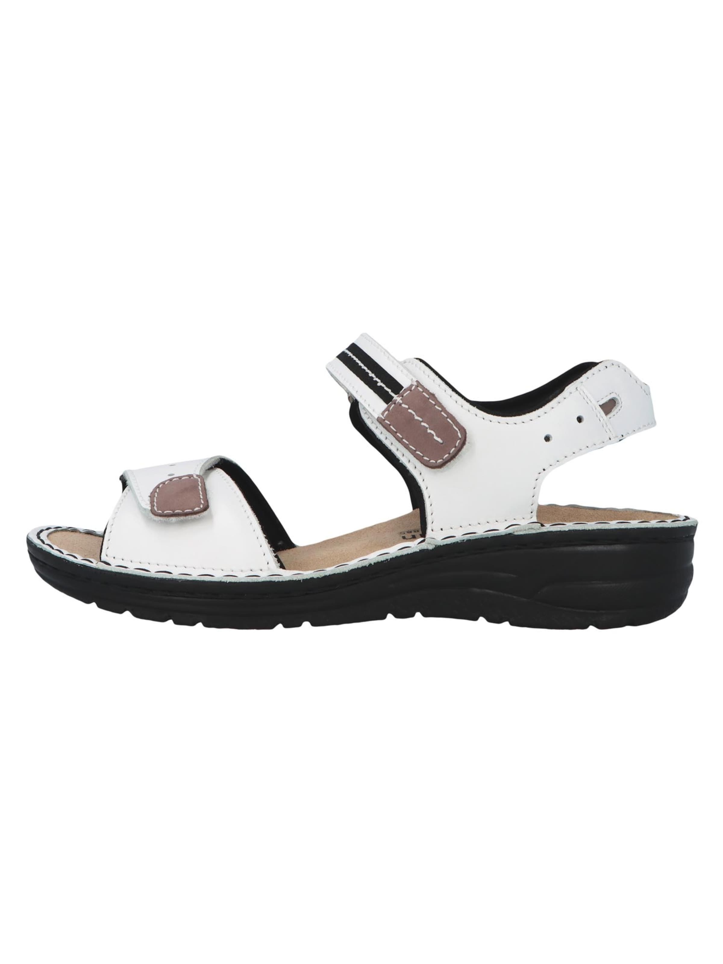 BERKEMANN Sandals 'Leni' in White: front