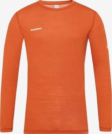 MAMMUT Funktionsshirt ‘Tree Wool' in Orange: Vorderseite