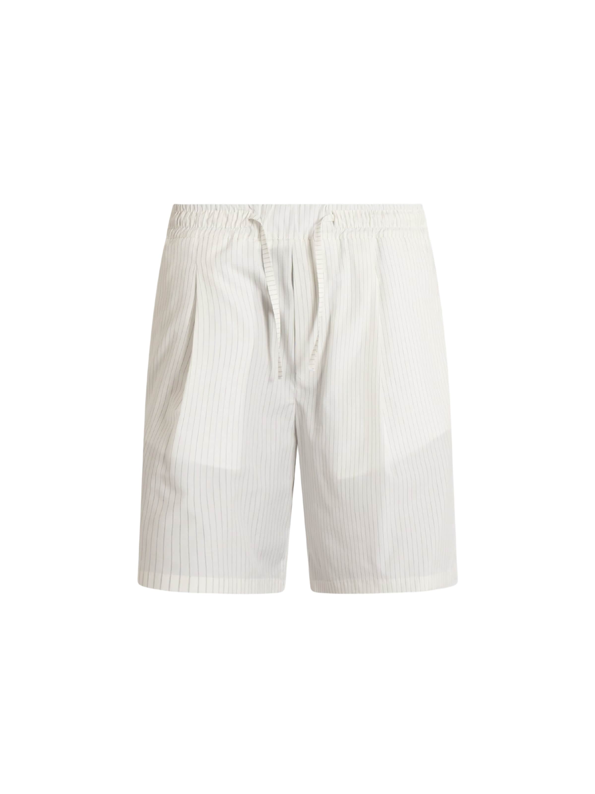 regular Pantaloni con pieghe di LOW BRAND in bianco: frontale
