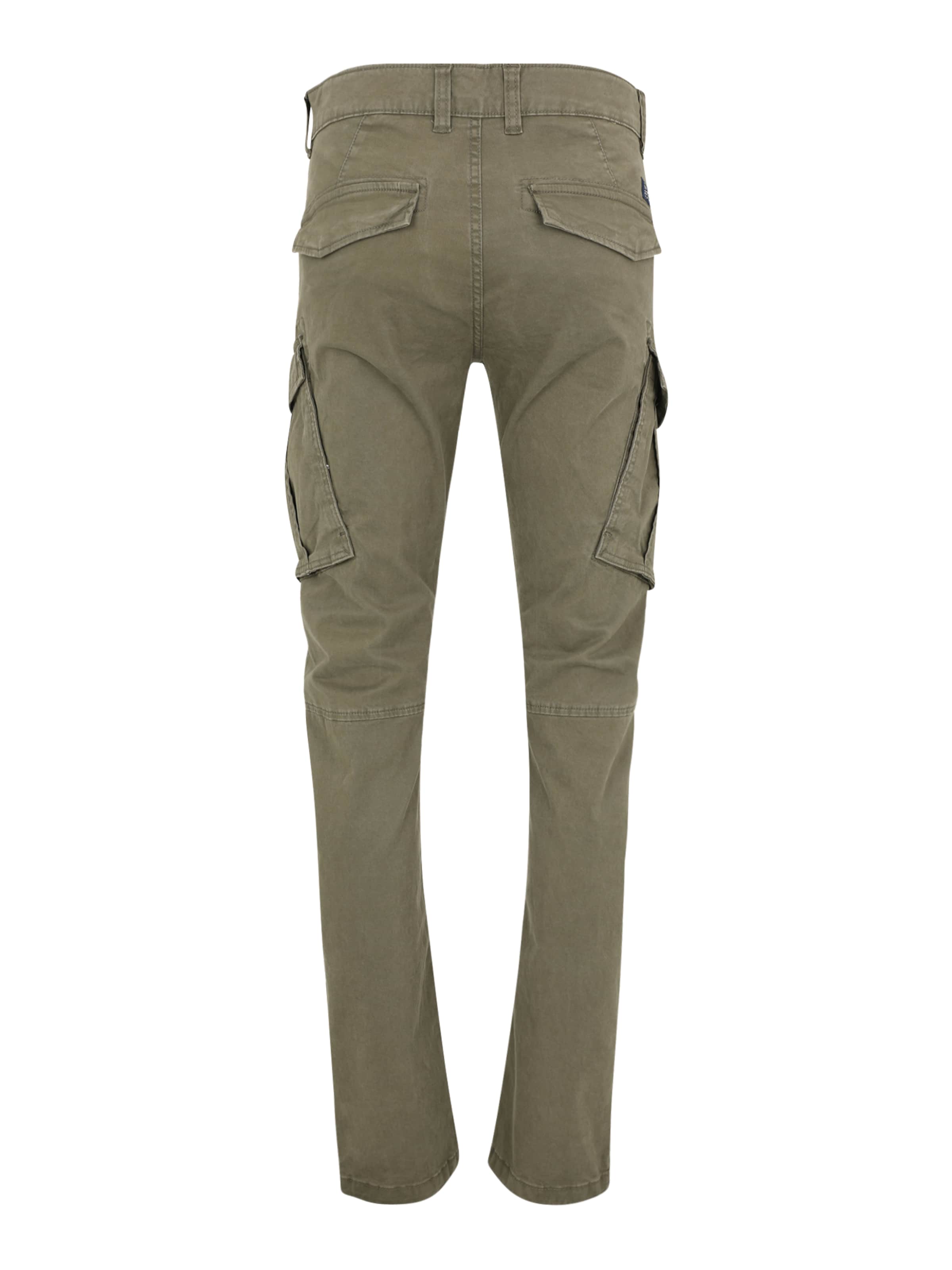 Petrol Industries Regular Cargo trousers 'Shellfront' in Green