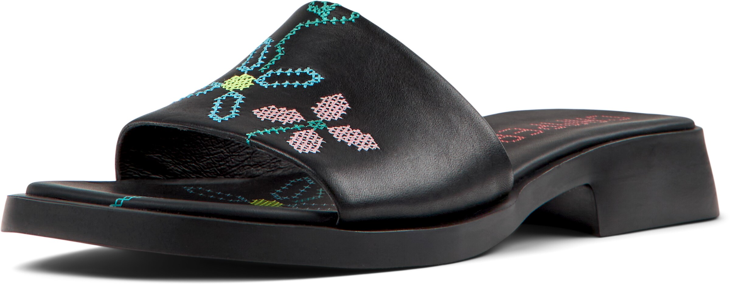 Zoccoletto 'Dana' di CAMPER in nero: frontale