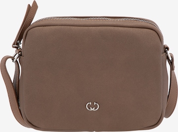 GERRY WEBER Schoudertas 'Be Different 1.0 ' in Bruin: voorkant