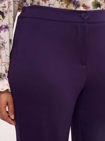 Wide leg Pantaloni di Fiorella Rubino in lilla