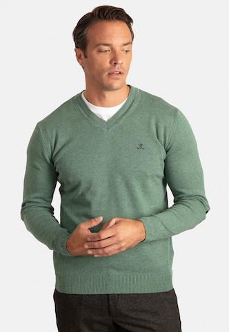 Sir Raymond Tailor Sweater 'Los Angeles' in Green