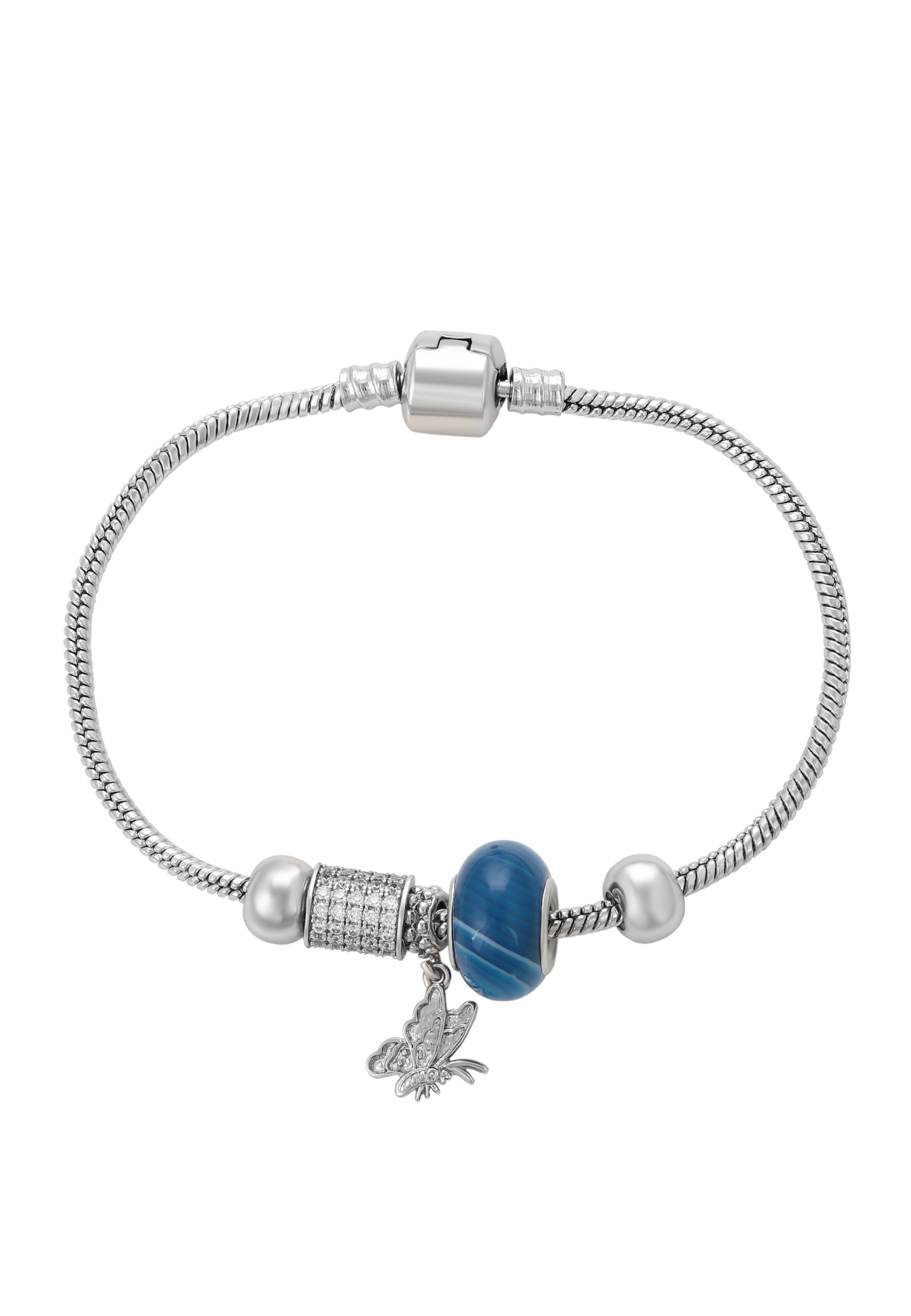 Bracelet faina en argent : devant