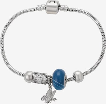 faina - Pulseira em prata: frente