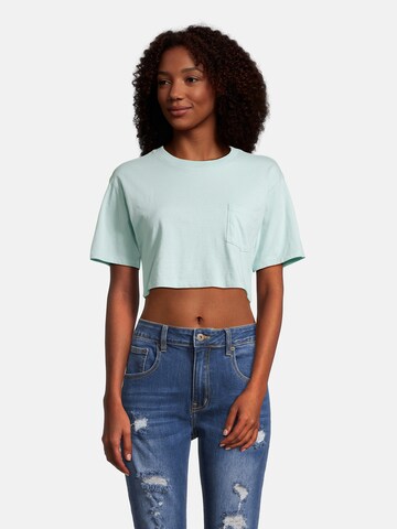 T-shirt AÉROPOSTALE en vert : devant