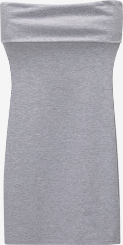 Pull&Bear Summer dress in Grey: front