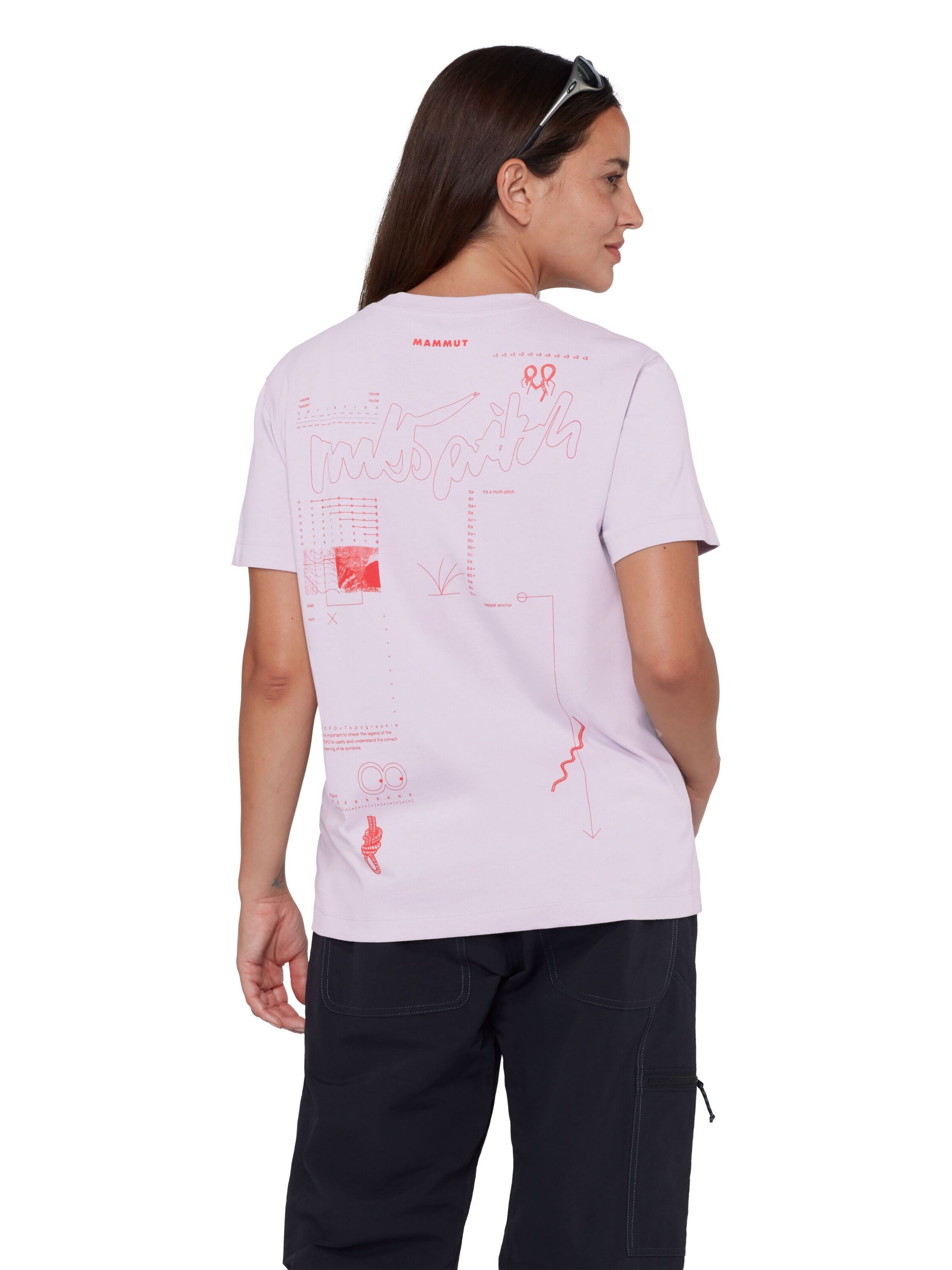MAMMUT Performance Shirt in Purple
