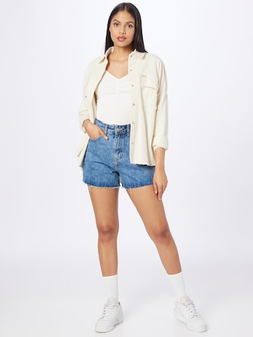 Dr. Denim Regular Shorts  'Nora' in Blau