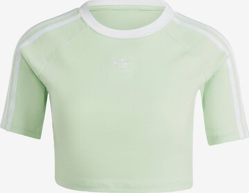 ADIDAS ORIGINALS Shirt in Green: front