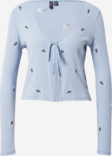 VERO MODA Kardigan 'NEWAVA' u svijetloplava / tamno plava / bijela, Pregled proizvoda