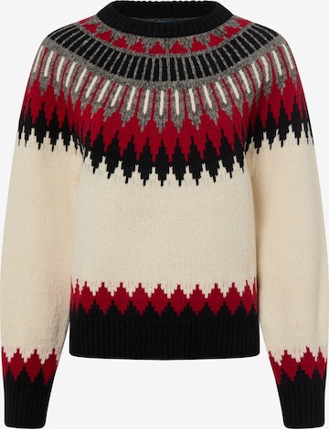 Pull-over Polo Ralph Lauren en beige : devant