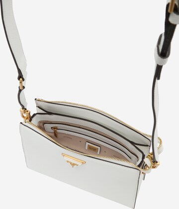 GUESS - Mala de ombro 'Lossie' em branco