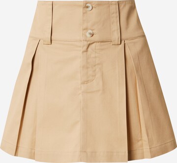 Gina Tricot Rok 'Metsi' in Beige: voorkant