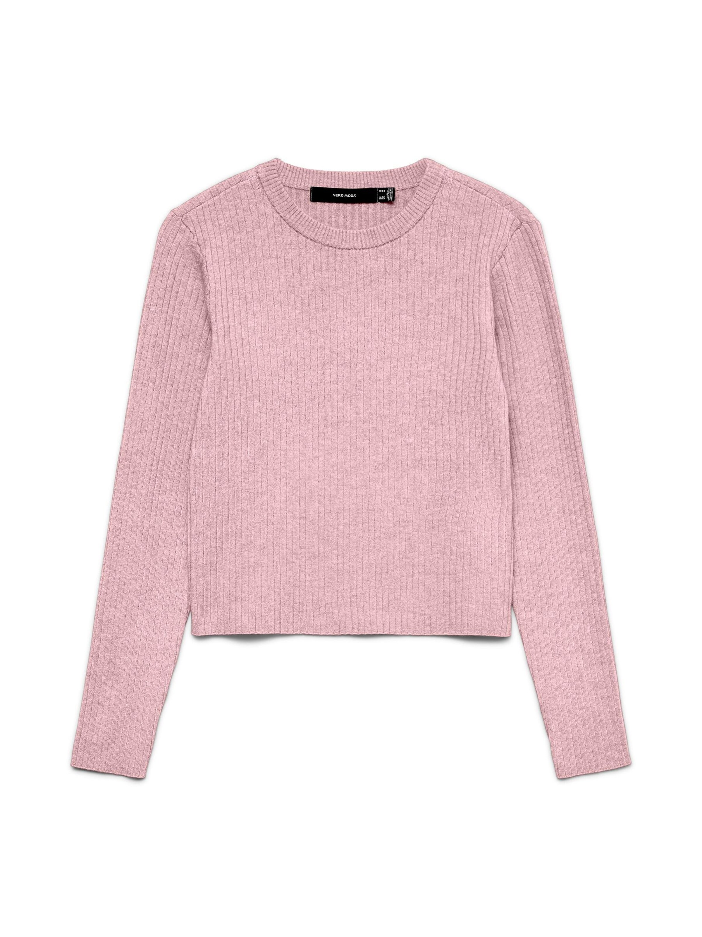 Pull-over 'VMFOOLIVE' VERO MODA en rose : devant