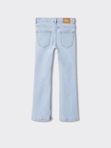 MANGO KIDS Flared Jeans i blå