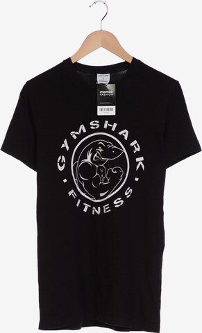 GYMSHARK Top & Shirt in S in Black