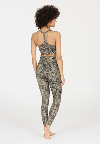 Athlecia Skinny Sports trousers 'Windia' in Beige