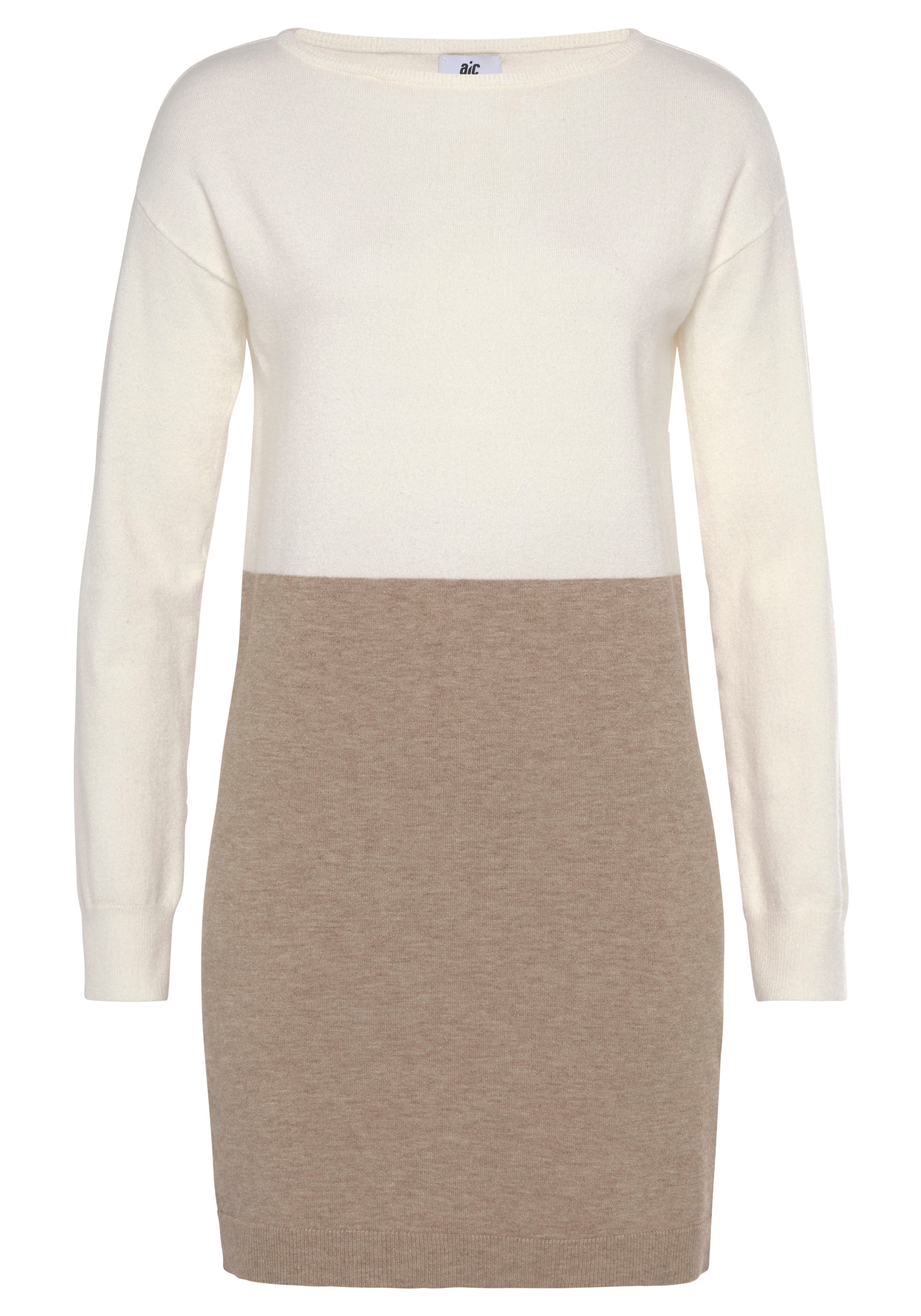 AJC Strickkleid in Weiß: Vorderseite