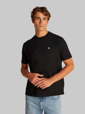 Calvin Klein Jeans Μπλουζάκι σε μαύρο: μπροστά