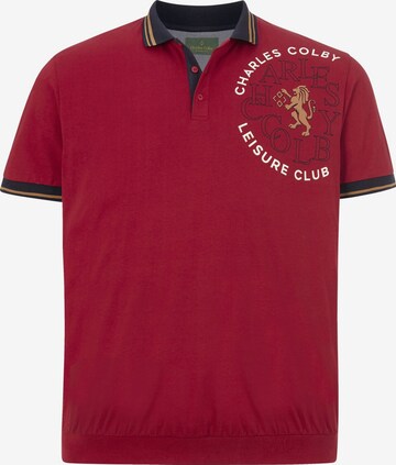 Charles Colby Shirt 'Earl Ethney' in Red: front