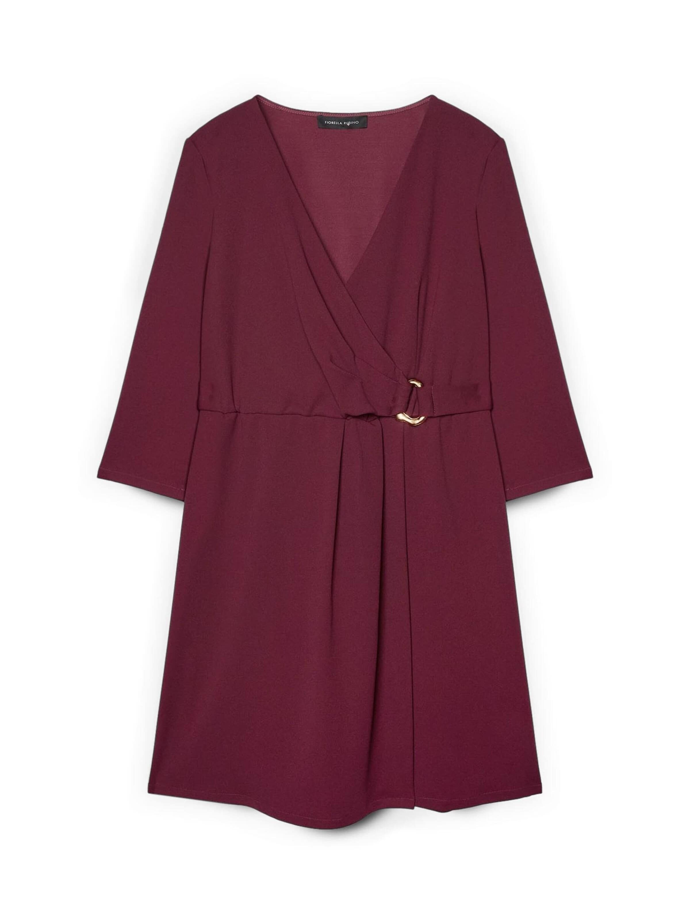 Fiorella Rubino - Vestido en rojo: frente