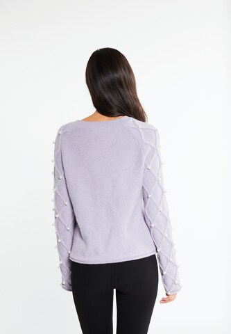 Pull-over faina en violet