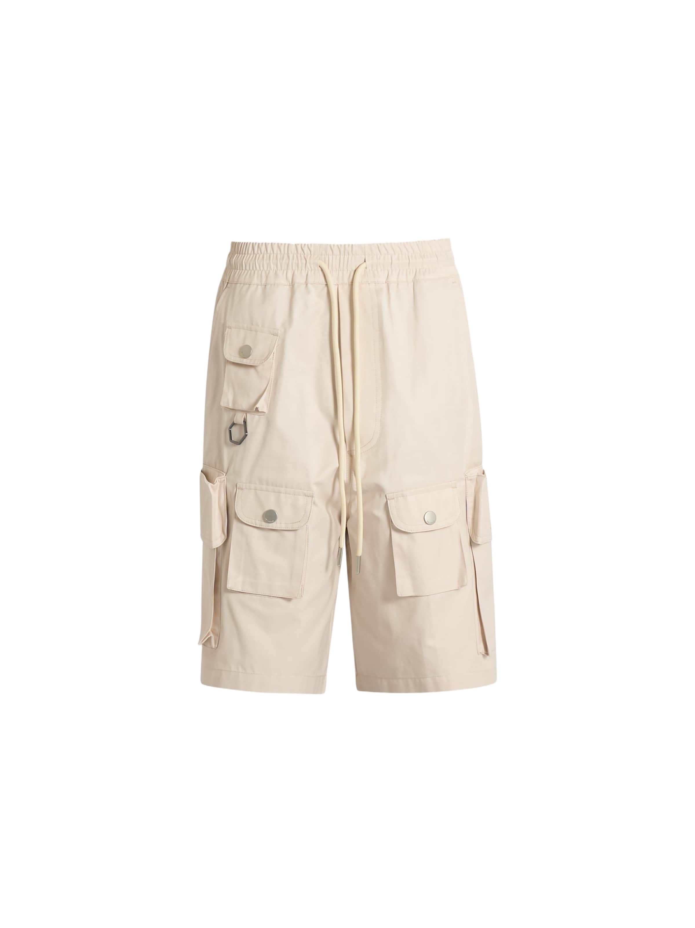 Yes London Loosefit Cargobroek in Beige