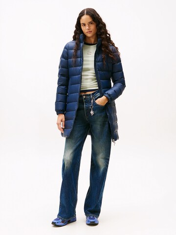 Tommy Jeans Mantel 'Essential' in Blau: Vorderseite