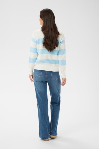 Pull-over 'KAharriet' Kaffe en bleu