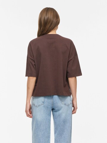 VILA Shirt 'VILYRICA' in Bruin