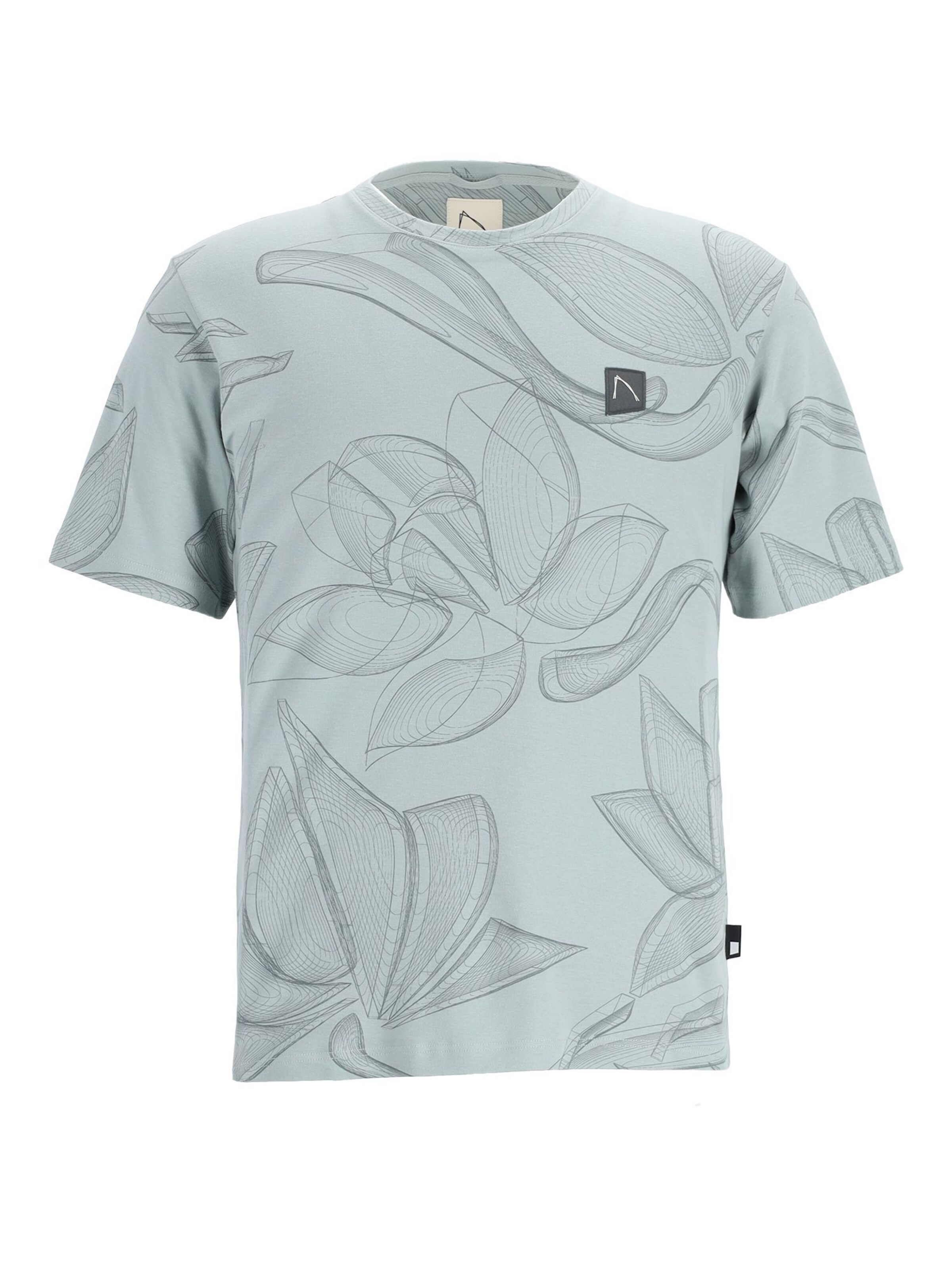 T-Shirt 'Wild' CHASIN' en vert : devant