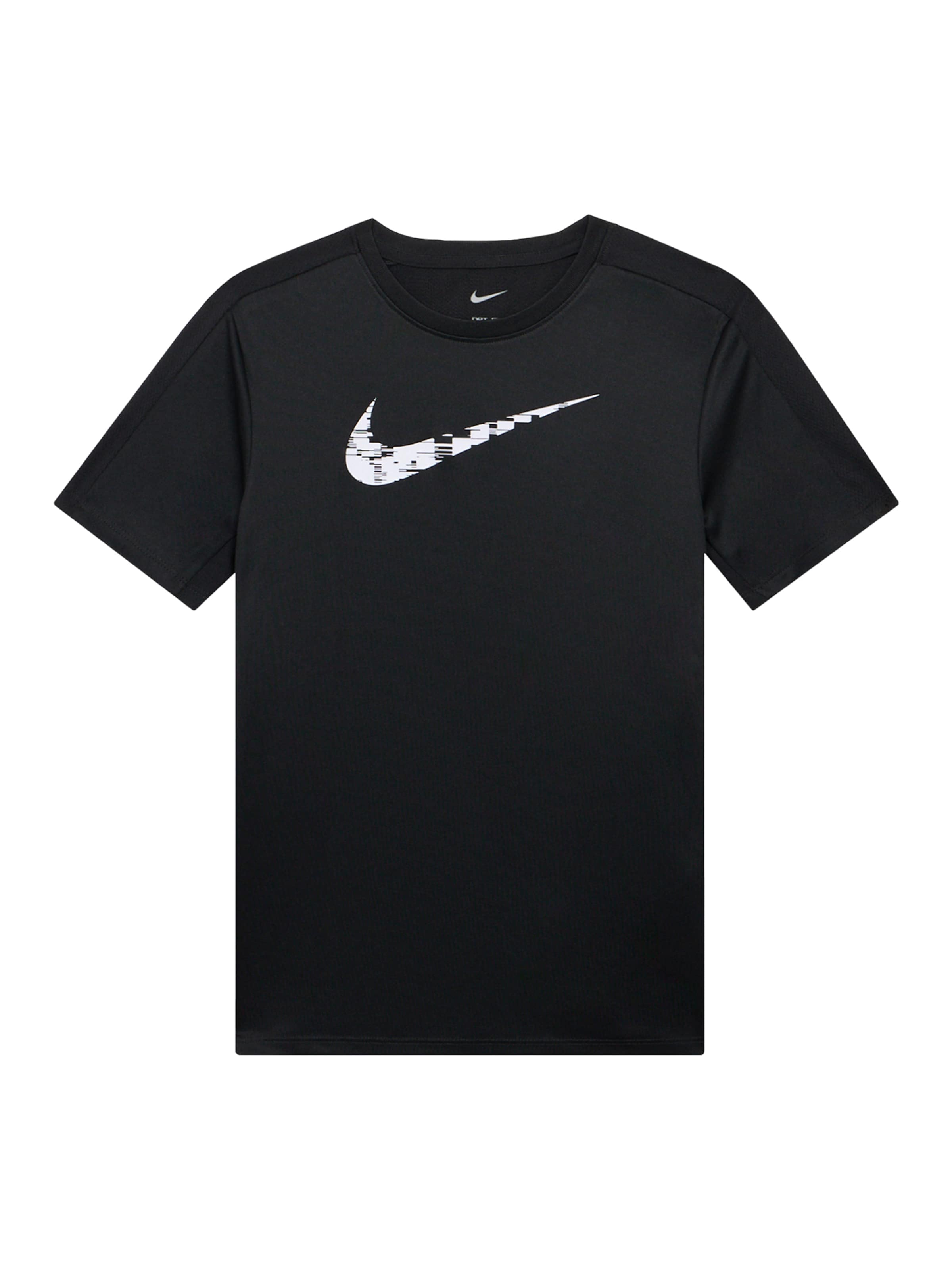 NIKE Funktsionaalne särk 'TRPHY23', värv must: eest vaates