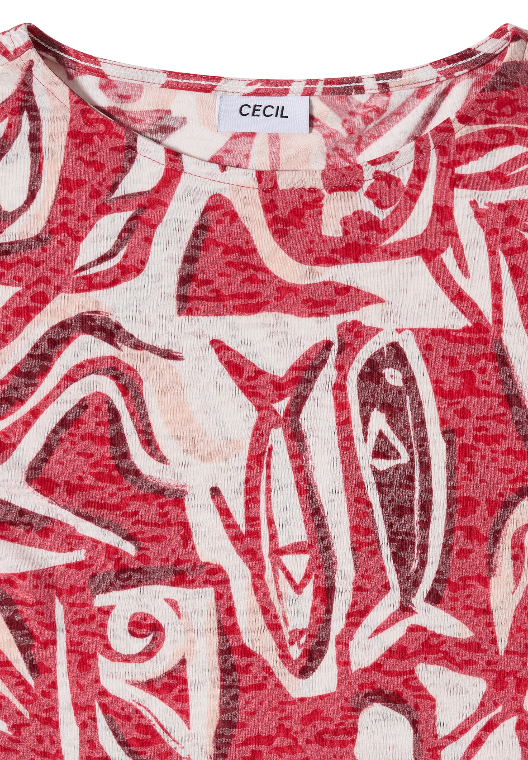 CECIL T-Shirt in Rot