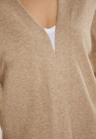 Gaya Knit Cardigan in Beige