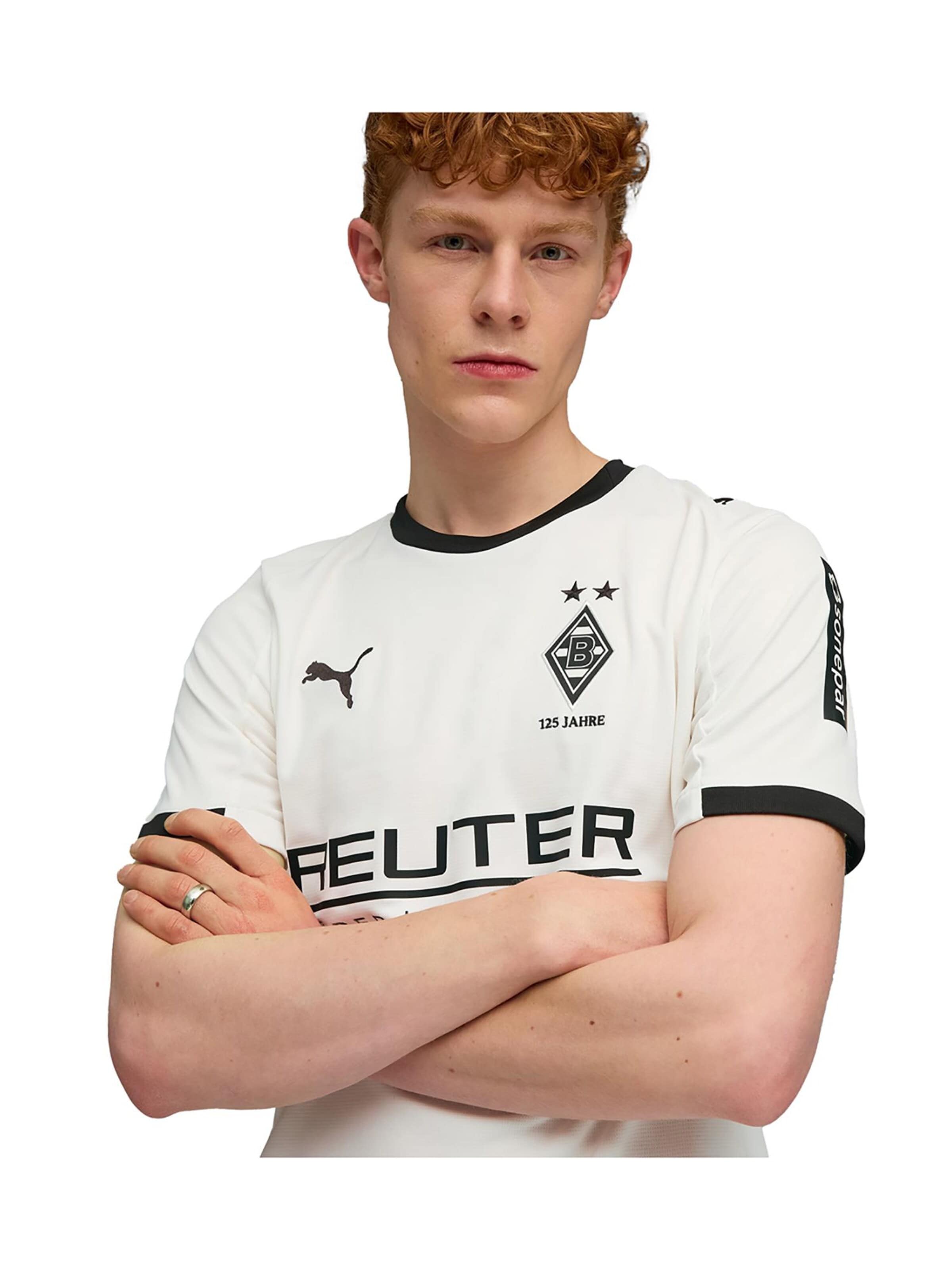 Maillot 'Borussia Mönchengladbach 2025/26' PUMA en blanc