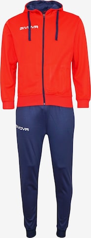 Survêtement Givova en rouge : devant