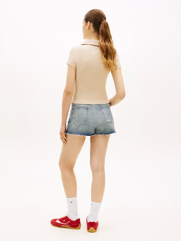 T-shirt Tommy Jeans en beige