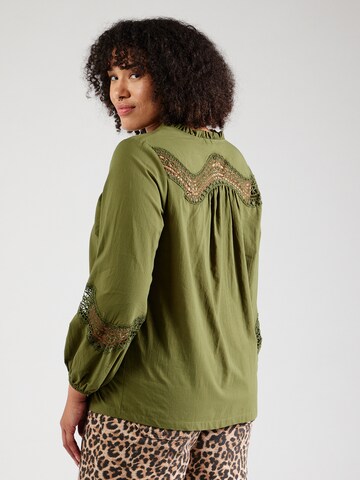 Vero Moda Curve Blouse 'VMCTEA' in Green