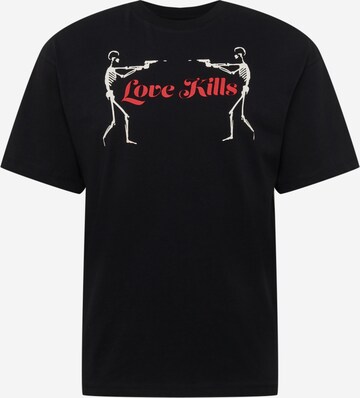 SHYX - Camiseta 'Adlin' en negro: frente