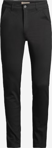 Tapered Pantaloni chino di AÉROPOSTALE in nero: frontale