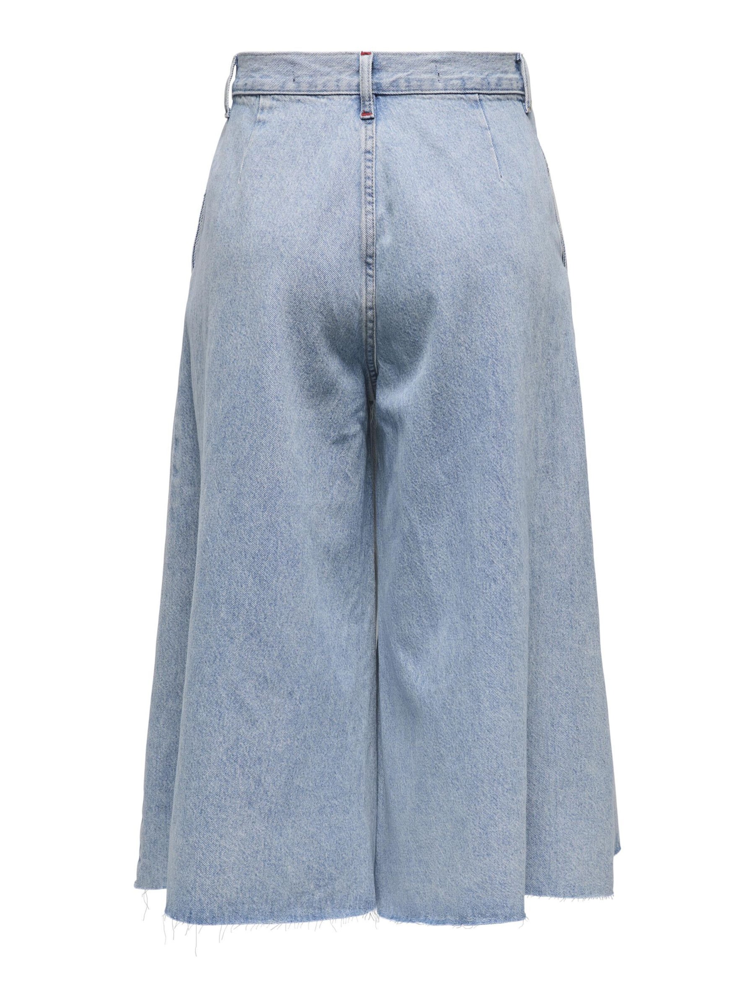 ONLY Wide leg Jeans 'ONLla' in Blauw