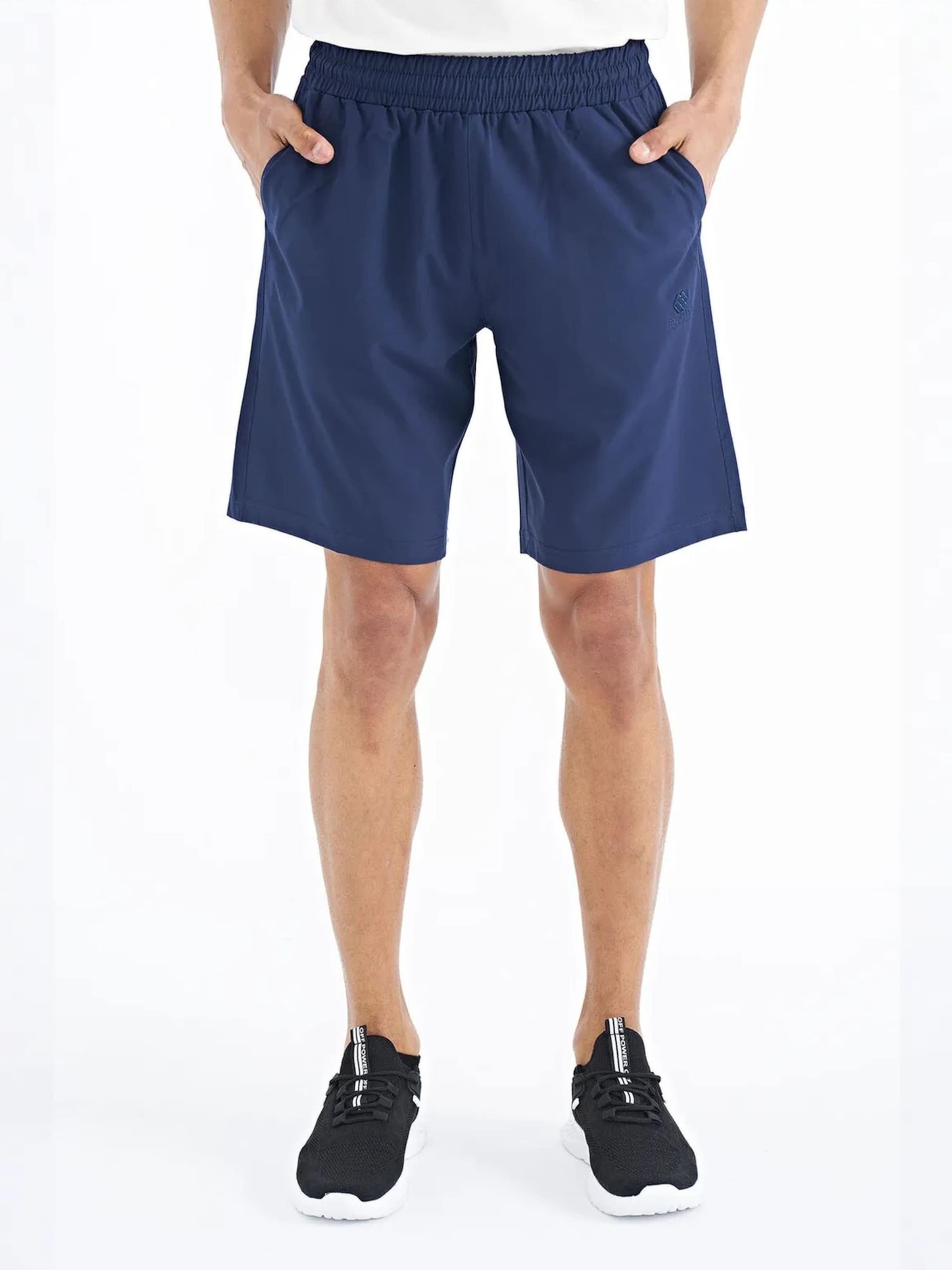 Pantalon Tommy Life en bleu : devant