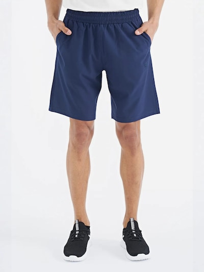 Tommy Life Pantalon en 34 en marine, Vue avec produit