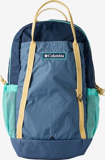 COLUMBIA Sportski ruksak 'Echo Mountain™' u tirkiz / safirno plava / limun / petrol, Pregled proizvoda