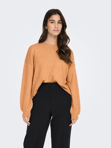ONLY Sweater 'Rica' in Orange: front